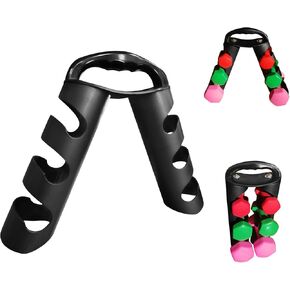 حامل دمبل لصالة الألعاب الرياضية المنزلية: حامل دمبل قابل للطي لتخزين الدمبل للنساء 2 رطل 4 رطل 6 رطل منظم دمبل صغير in Kuwait
