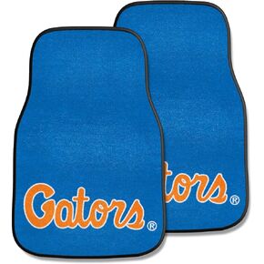 FANMATS NCAA Unisex-Adult Front Carpet Car Mat Set - 2 Pieces