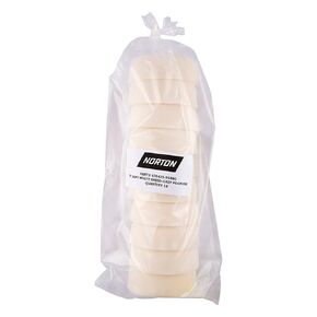 Norton 3 in. Liquid Ice White Buffing/Polishing H&L Finishing Foam Pad