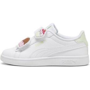 PUMA Smash Hook and Loop Sneaker, Whisp of Pink-Whisp of Pink-Passionfruit, 13.5 US Unisex Little Kid