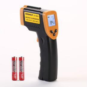 Infrared Thermometer Laser Temperature Gun Digital IR Thermometer Temp Gun Heat Gun -58℉~1112℉ (-50℃-600℃) for Barbecue Cooking Food Making Pet Care Home&Office