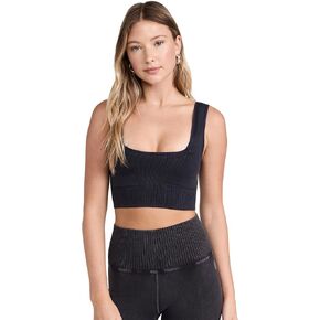 Free People Women's Square Neck Good Karma Bra