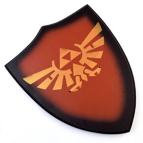 Armory Replicas™ Epic Triforce Legendary Hero Sword Plaque | Crafted in Premium Synthetic Wood Perfect for Displaying Your Sword Collection | Excellent Wall Mount for Swords | Ideal Decor for Any Hero's Lair