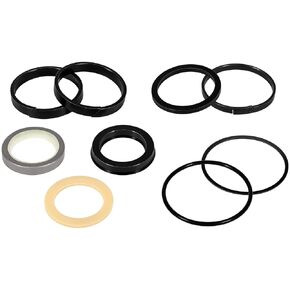 Replace for G109456 G105550 1543253C1 Hydraulic Cylinder Seal Kit Fits Rod: 1.50", Bore: 2.50", Loader Bucket Tilt Cylinder Rebuild Seal Kit fits for Case Backhoe Loader 350 580B 580C 580F 680C