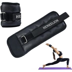 Henkelion 1 Pair 1 2 Lbs Wrist Weights For Women Men Kids, Strength Training Wrist Weights Sets For Gym, Fitness Workout, Running, Lifting