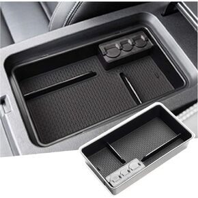 SHAOHAO for 2023 2024 Lexus RX Center Console Organizer 2023 2024 RX350/RX350h/RX450h/RX500h Accessories 2023 2024 RX 350&RX 350h (Premium/Premium+/Luxury) RX 500h Armrest Tray with Coin Holder