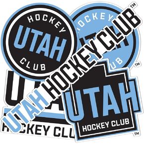 Desert Cactus Utah Hockey Club Team NHL National Hockey League Sticker Vinyl Decal Laptop Water Bottle Car Scrapbook (Type 2-1)