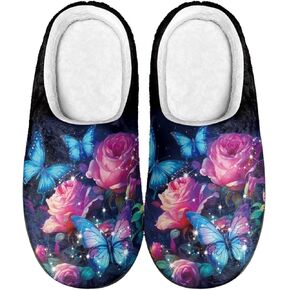Women's Slipper for Indoor/Outdoor Comfort Soft Comfy House Bedroom Shoes