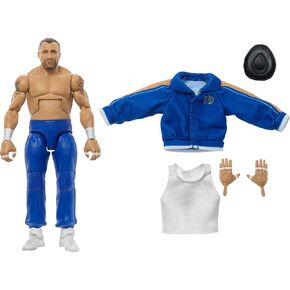 Mattel WWE Elite Action Figure & Accessories, 6-inch Collectible Tony D’Angelo with 25 Articulation Points, Life-Like Look & Swappable Hands