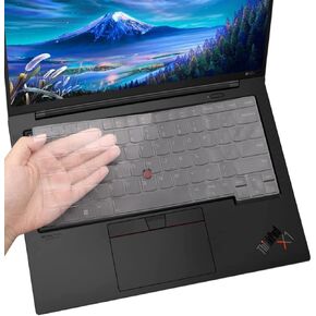 Keyboard Cover with Large Letters for 2023 2022 Lenovo Thinkpad x1 Carbon Gen 11/10 14 inch, ThinkPad T14 Gen 4/Gen 3, T14s Gen 3, ThinkPad L14/ P14s Gen 3/ ThinkPad X1 Yoga Gen 8/7