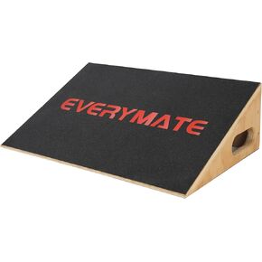 Squat Slant Board Calf Stretcher, Squat Wedge, Slant Board for Squats, Non-Slip Heel Elevated Squat Wedge Block for Weightlifting and Calf Stretching, Knees Over Toes Equipment