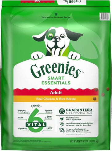 Greenies Smart Essentials Adult High Protein Dry Dog Food Real Chicken & Rice Recipe, 6 lb. Bag in Saudi Arabia
