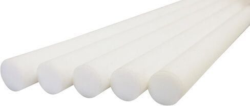 قضيب تفلون Sur-Seal PTFE-0.44x24-RD PTFE، قطر 7/16 بوصة × 24 بوصة in Saudi Arabia