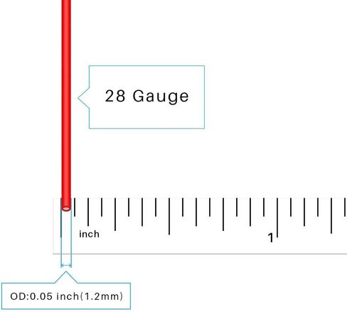 BNTECHGO بكرة سلك سيليكون مقاس 28 بطول 250 قدم بني مرن 28 AWG سلك نحاسي معلب in Saudi Arabia