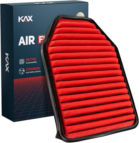 KAX Engine Air Filter, GAF060 (CA11042) Air Filter Replacement for Honda Odyssey V6 3.5L 2011 2012 2013 2014 2015 2016 2017, 200% Longer Life in Saudi Arabia