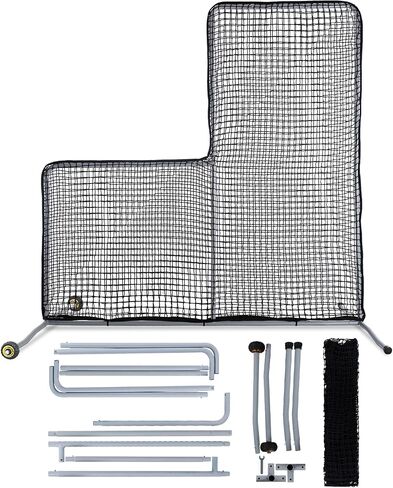 Baseball L Screen, Pitching Screen 7X7FT, Softball Pitching Net, Baseball Protect Screen in Saudi Arabia