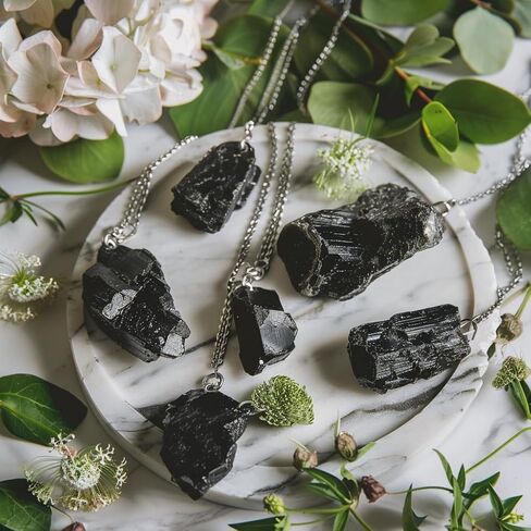 0.5 lb Black Tourmaline Bulk Raw Crystals and Healing Stones for Tumbling, Wire Wrapping, Wicca Reiki,Meditation in Saudi Arabia