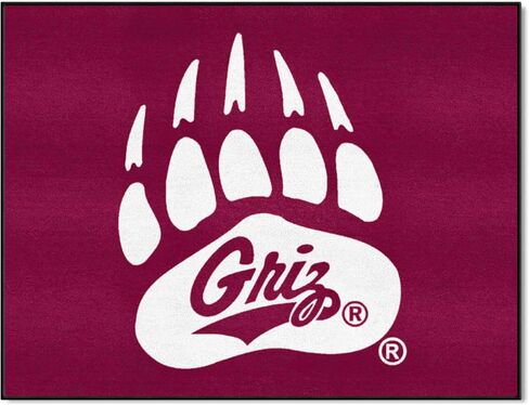 FANMATS 3638 NCAA - Montana Grizzlies Starter Mat Accent Rug - 19in. x 30in. | Sports Fan Home Decor Rug and Tailgating Mat in Saudi Arabia