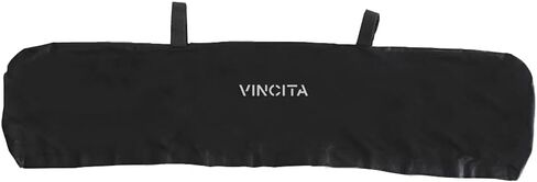 غطاء مقود الدراجة الجبلية Vincita متين مقاوم للماء مقاس XL مع خطاف وحلقة وحزام قابل للتعديل وغطاء دراجة على الطريق وإكسسوارات ركوب الدراجات (مقاوم للماء/أسود) in Kuwait