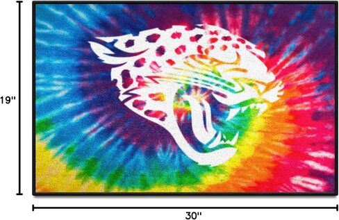 FANMATS NFL Unisex-Adult NFL Starter Mat - Tie Dye in Saudi Arabia