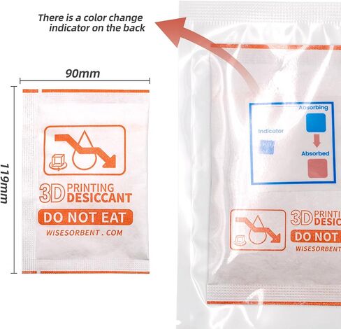 13X Molecular Sieve Powder Packs for 3D Printer Filament Storage, 3D Printer Filament Dryer (20g/30pcs) in Kuwait