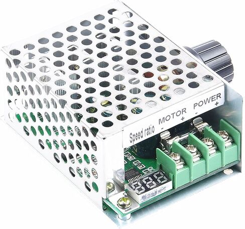 Digital Tachometer PWM DC Motor Speed Controller 30A DC 6V 12V 24V 36V 48V 60V (6V - 60V) Max Power 1200W Promise Electronic Motor Switch in Saudi Arabia
