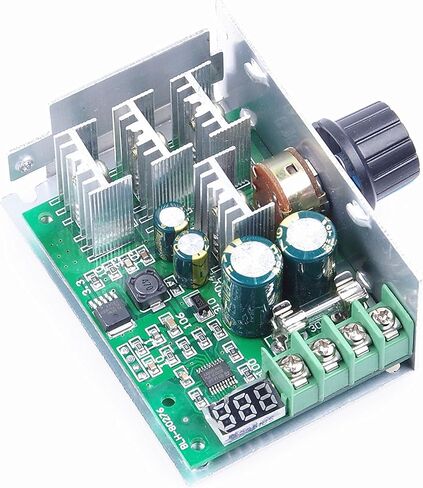 Digital Tachometer PWM DC Motor Speed Controller 30A DC 6V 12V 24V 36V 48V 60V (6V - 60V) Max Power 1200W Promise Electronic Motor Switch in Saudi Arabia