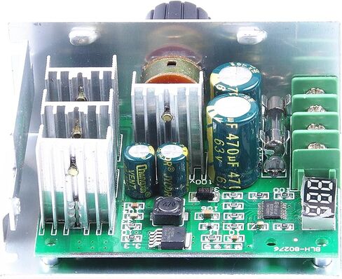 Digital Tachometer PWM DC Motor Speed Controller 30A DC 6V 12V 24V 36V 48V 60V (6V - 60V) Max Power 1200W Promise Electronic Motor Switch in Saudi Arabia
