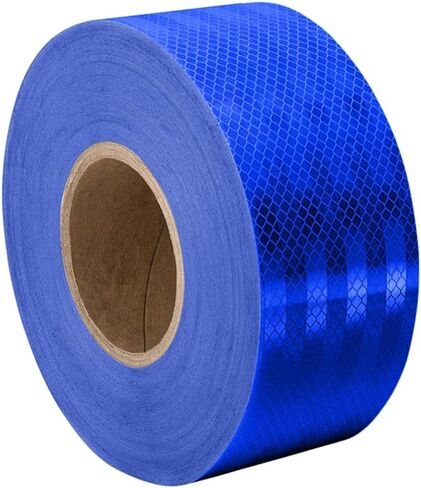 3M 3435 Blue Micro Prismatic Sheeting Reflective Tape, 0.625" x 5 yd (1 Roll) in Saudi Arabia