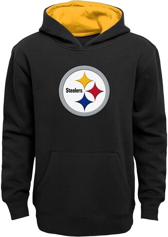Outerstuff NFL Kids Youth 4-20 Official Primary Logo Prime Pullover Fleece Lined Hoodie Sweatshirt in Saudi Arabia
