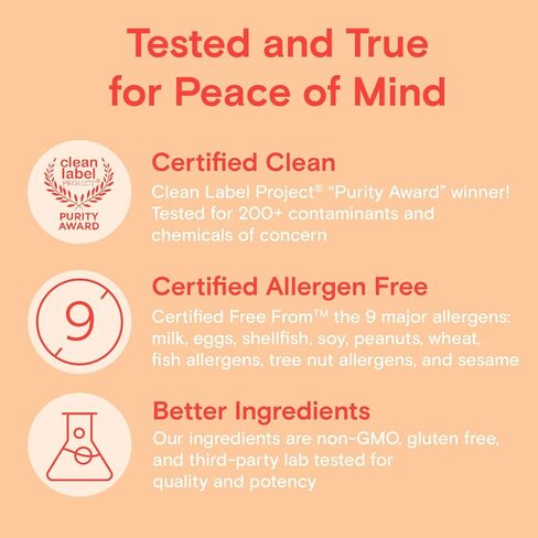 حلوى سمارتي بانتس العضوية متعددة الفيتامينات للأطفال: أوميغا 3 (ALA)، فيتامين د 3، ج، فيتامين ب 12، ب 6، فيتامين أ، ك والزنك لدعم المناعة، نباتي، ثلاث نكهات فواكه، 120 عددًا (كمية تكفي لمدة 30 يومًا) in Kuwait