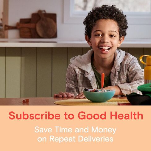 حلوى سمارتي بانتس العضوية متعددة الفيتامينات للأطفال: أوميغا 3 (ALA)، فيتامين د 3، ج، فيتامين ب 12، ب 6، فيتامين أ، ك والزنك لدعم المناعة، نباتي، ثلاث نكهات فواكه، 120 عددًا (كمية تكفي لمدة 30 يومًا) in Kuwait