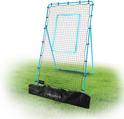 Adjustable Volleyball Rebounder Net, 7x4 ft, Training Equipment with Angle Customization, Durable & Portable with Travel Bag, Improve Volleying, Bumping, Spiking Skills in Saudi Arabia