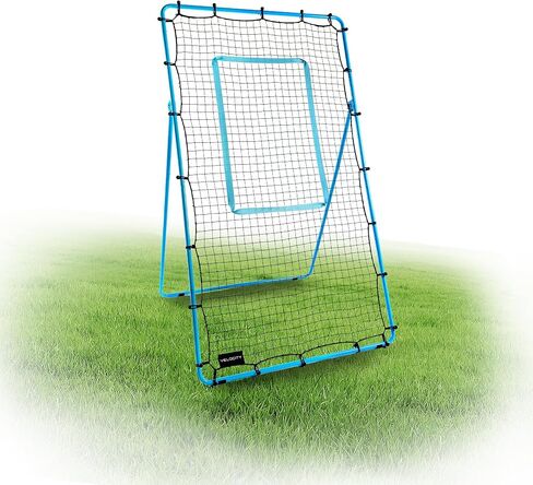 Adjustable Volleyball Rebounder Net, 7x4 ft, Training Equipment with Angle Customization, Durable & Portable with Travel Bag, Improve Volleying, Bumping, Spiking Skills in Saudi Arabia