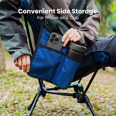 UltraPort 2-CinchLock Camping Chairs, Portable Lightweight Camping Chair, Backpacking Chair -The 1th Generation, Ultralight Chairs in Saudi Arabia