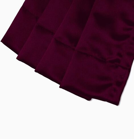 AFS Blackout Thermal Curtains & Drapes Grommet 96 Inches Long - 2 Panels Room Darkening Thermal Curtains & Drapes Grommet for Bedroom and Living Room, Back Tab and Rod Pocket, 52W x 96L Inch, Maroon in Saudi Arabia