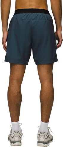 prAna Intrinsic Lined Shorts Dark Iron XL 7 in Saudi Arabia