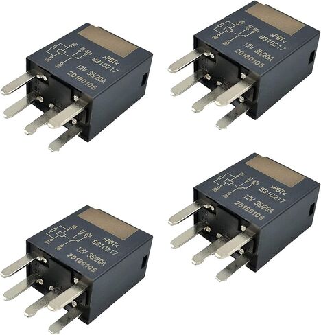 Power Relay(Multi-Purpose Relay) 12077866 12V 35/20A 5P - HiSport - Compatible with Buick,Cadillac,Chevrolet,GMC,Hummer More - 2Pack in Saudi Arabia