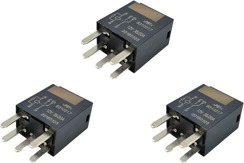Power Relay(Multi-Purpose Relay) 12077866 12V 35/20A 5P - HiSport - Compatible with Buick,Cadillac,Chevrolet,GMC,Hummer More - 2Pack in Saudi Arabia
