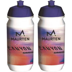 Tacx Twinpack Shiva Professional Cycling Team Water Bottles of Women's Pro Team CanyonSRAM 17oz