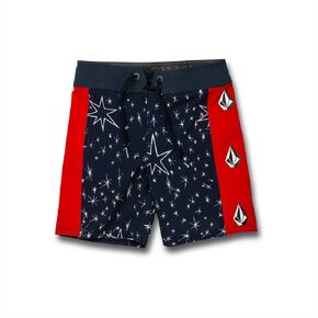 Volcom Boys' Mod Tech Boardshorts, Poison Green