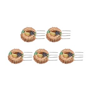 Toroid Core Inductance Common-mode Coil Copper Wired, [for DIY] - 6mH 5A / 5 Pcs