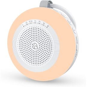 Portable Sound Machine for Baby,LEICEX White Noise Machine,33 Soothing Sound 10 Colors Night Light Sleep Machine for Baby Kids,Timer and Memory, Travel Sound Machine for Sleep Office Privacy Travel