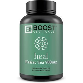 BoostCeuticals Essiac Tea Capsules 180 900mg Serving Immune Support Supplement