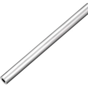 6063 Aluminum Round Tube 10mm OD 5mm Inner Dia 300mm Length Seamless Aluminum Straight Tubing for Fabrication Projects DIY Handmade Model Craft Frame Building Gardening Shop Fitting