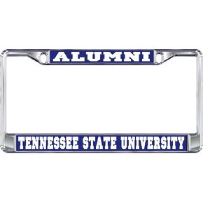 Tennessee State Plate Frame (DOMED TSU ALUMNI PLATE FRAME (28043))