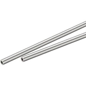 uxcell 2Pcs 304 Stainless Steel Tube, OD 14mm x 0.5mm Wall Thick 400mm Length Capillary Metal Tubing for Industry Machinery