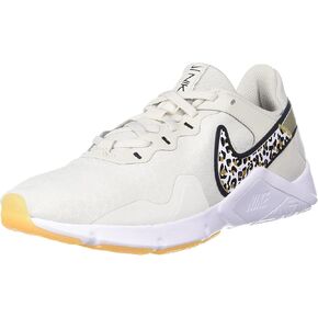 Nike Legend Essential 2 Women's Workout Shoes (CZ3668-017, Light Bone/Wheat/White/Black) Size 10.5