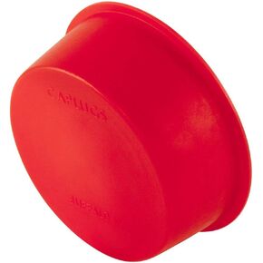 Caplugs T-221 T Series – Plastic Tapered Cap and Plug, 40 Pack, Red LD-PE, Cap OD 2.005" x Plug ID 2.243" Protective Closures, Dust and Moisture Seals, MIL Spec, SAE Fittings, Hydraulic (99394319)