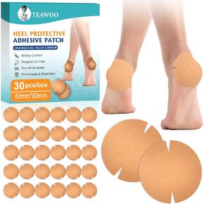 30PCS Cracked Heel Treatment Patches, Cracked Heel Repair Bandage